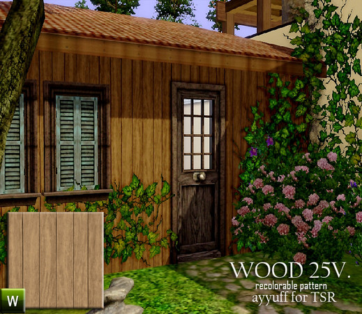 Sims 3 — Wood Pattern25V. by ayyuff — Wood Pattern25V.