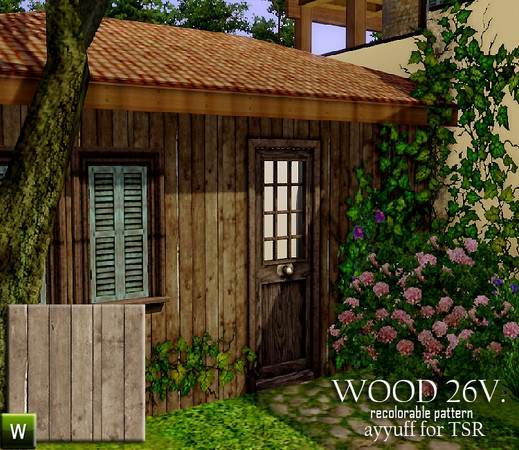 Sims 3 — Wood Pattern26V. by ayyuff — Wood Pattern26V.