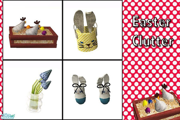 Sims 2 — Easter11 by steffor — just a bit of deco for the sims