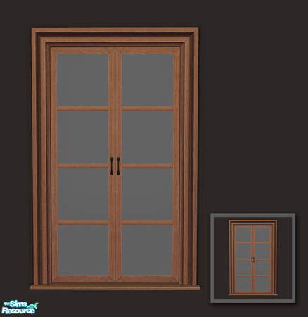 Sims 2 — Rejal Part 5 - Door 02 BASE by Murano — This file is the master mesh and it\'s essential for the door 02 series