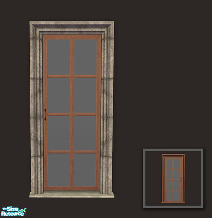 Sims 2 — Rejal Part 5 - Door 01 narrow by Murano — 
