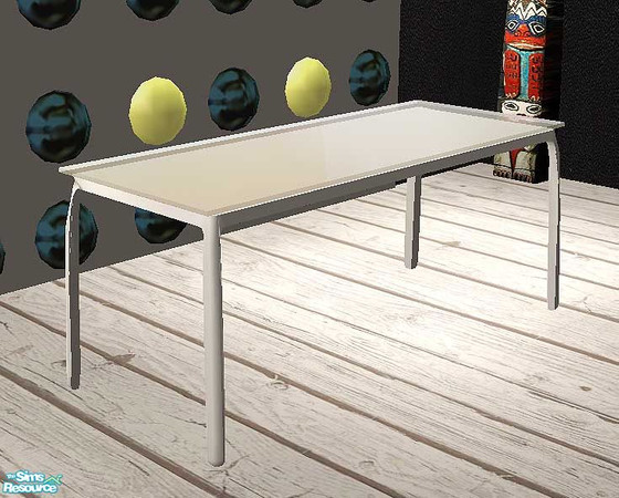 Sims 2 — Electric - diningtable by steffor — 