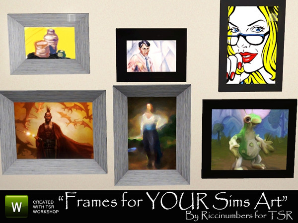 Sims 3 — Composer Frames by TheNumbersWoman — Some USEFUL things from our composer friends. A request for frames that