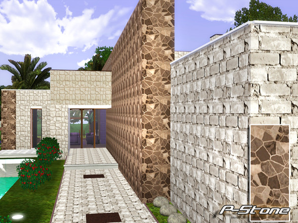 Sims 3 — P-Stone by TSR Archive — By Pralinesims /under Rock-Stone