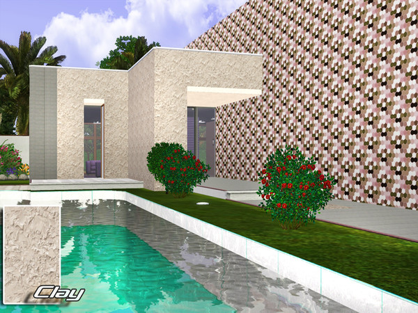 Sims 3 — Clay by TSR Archive — By Pralinesims /under Masonry