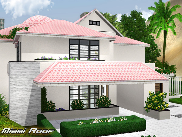Sims 3 — Miami Roof  by TSR Archive — By Pralinesims