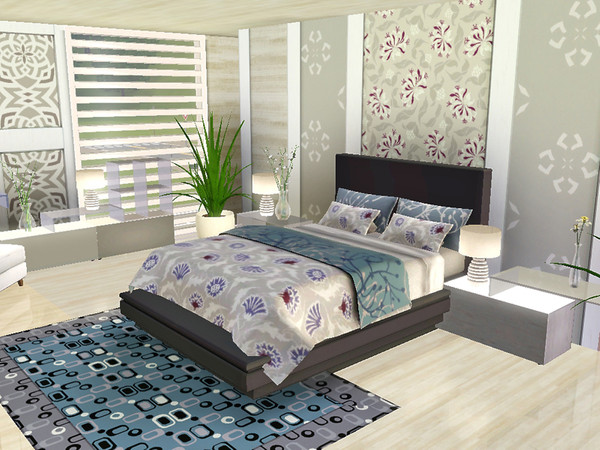 Sims 3 — Contemporary Patterns Set II by ung999 — This set of patterns includes: - one abstract pattern, two geometric