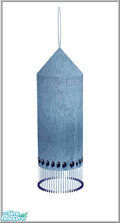 Sims 2 — sims1 rebuilds-part1 - B43 Ceilinglamp Fabric-blue by Birgit43 — 