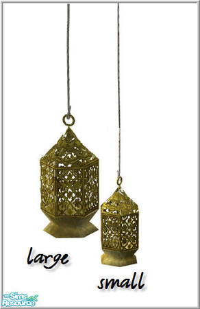 Sims 2 — sims1 rebuilds-part1 - B43 Moroccan Brass lamp Large by Birgit43 — 
