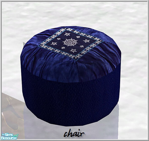 Sims 2 — sims1 rebuilds-part1 - B43 Pouffe Chair by Birgit43 — 