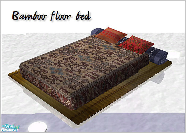 Sims 2 — sims1 rebuilds-part1 - B43 Bamboo Floorbed Mesh by Birgit43 — 