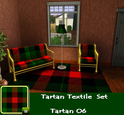 Sims 3 — Tartan Textile Set-Tartan 06 by allison731 — allison731 www.thesimsresource.com One of the tartan patterns from