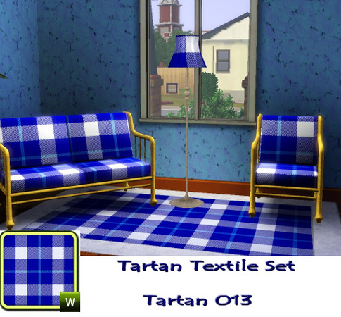 Sims 3 — Tartan Textile Set-Tartan 013 by allison731 — By allison731 www.thesimsresource.com One of the tartan patterns
