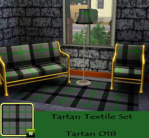 Sims 3 — Tartan Textile Set-Tartan 018 by allison731 — By allison731 www.thesimsresource.com One of the tartan patterns