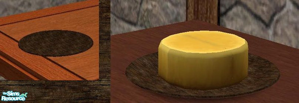 Sims 2 — Medieval Meal - Default Replacement Dinnerware by TheNinthWave — Default Replacement Dinnerware Plates. You can