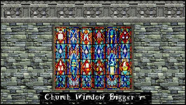 Sims 3 — CHURCH WINDOW BIGGER 4 by abuk0 — CHURCH WINDOW BIGGER 4 by abuk0
