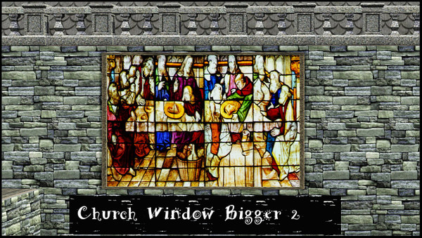Sims 3 — CHURCH WINDOW BIGGER 2 by abuk0 — CHURCH WINDOW BIGGER 2 by abuk0