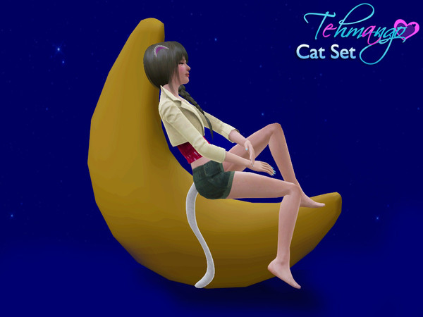 Sims 3 — Tehmango - Cat Set  by tehmango2 — Cat accessories for The Sims 3 , I made this set follow the request of