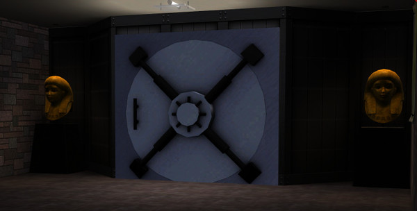 Sims 3 — Vault Pack V1 by oldmember_F5544 — This set is used to create A vault. To keep your gems secure and divide them