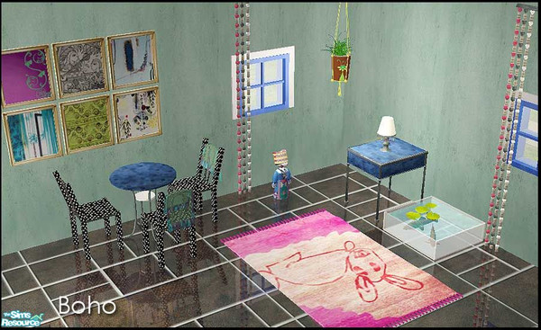 Sims 2 — Boho by steffor — a dining room