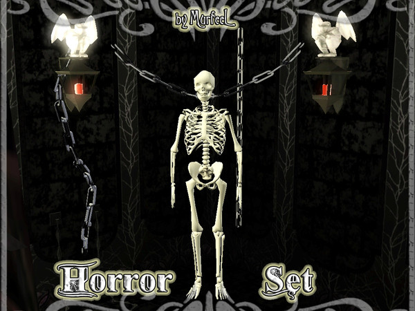Sims 3 — Horror Set by murfeel — For the macabre-loving dark dwelling obssessors of the otherworld, may these two relics