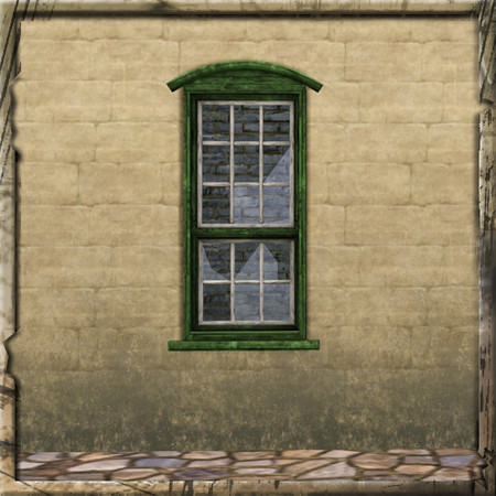 Sims 3 — Yard Window (Medium Broken 2) by Cyclonesue — By Cyclonesue for TSR TSRAA