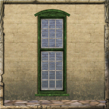 Sims 3 — Yard Sash Window (Tall) by Cyclonesue — By Cyclonesue for TSR TSRAA
