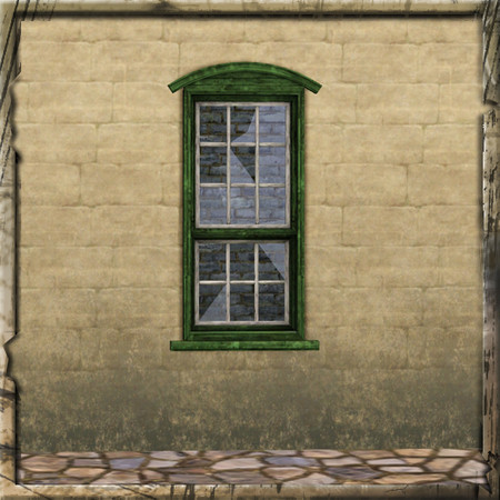 Sims 3 — Yard Window (Medium Broken 1) by Cyclonesue — By Cyclonesue for TSR TSRAA
