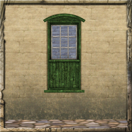 Sims 3 — Yard Window (Medium Shuttered) by Cyclonesue — By Cyclonesue for TSR TSRAA
