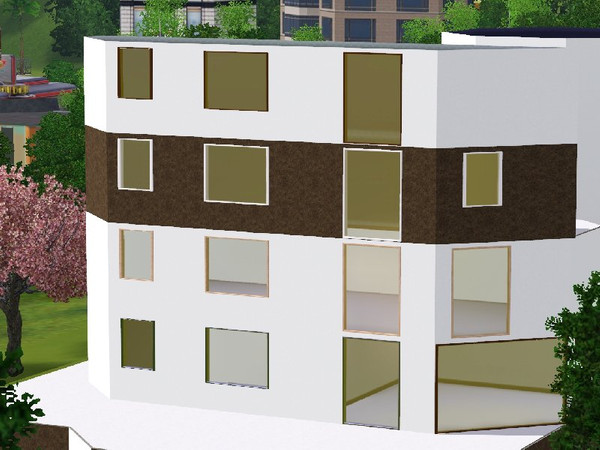 Sims 3 — Tinted Window Set by drib_ydal — A set of 3 Tinted Windows, comes in 4 variations and can be used diagonally