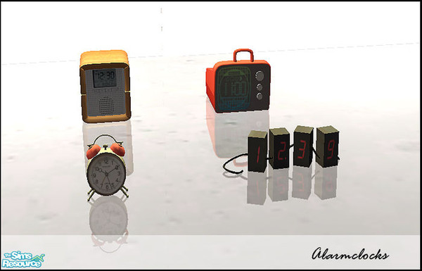 Sims 2 — Alarmclock by steffor — 