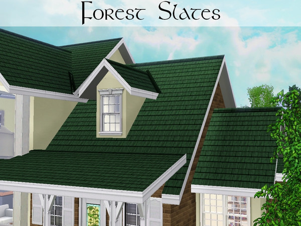 Sims 3 — Forest Slates by lilliebou — par lilliebou de TSR, TSRAA