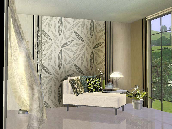 Sims 3 — Contemporary Patterns Set IV by ung999 — This set includes two abstract patterms and three themed patterns.
