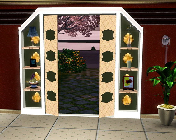Sims 3 — Refined Design Set - Arch Door by Canelline by Canelline — Refined Design Set - Arch Door by Canelline