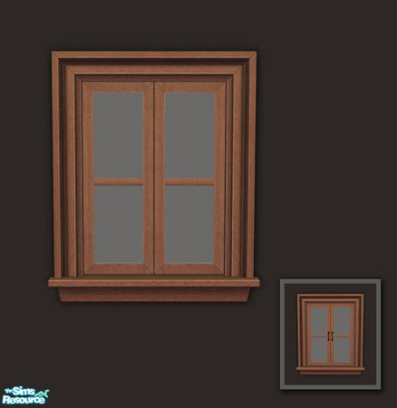 Sims 2 — Rejal Part 3 - Window 02 small (no shutters) by Murano — 