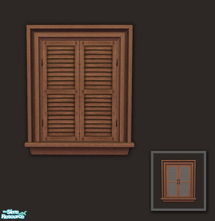 Sims 2 — Rejal Part 3 - Window 02 small (closed) by Murano — 