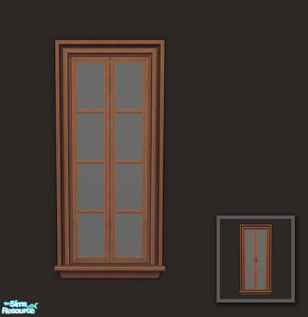Sims 2 — Rejal Part 3 - Window 02 narrow (no shutters) by Murano — 
