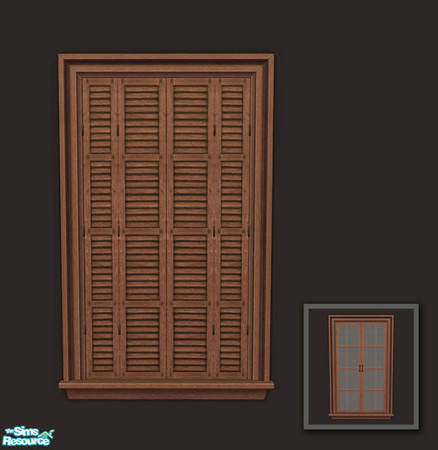 Sims 2 — Rejal Part 3 - Window 02 (closed) by Murano — 