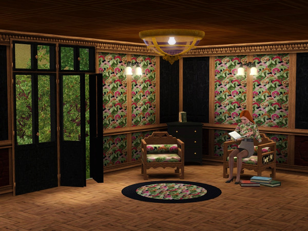 Sims 3 — Art Nouveau Tulip by TheBombson — 