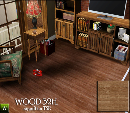 Sims 3 — Wood Pattern32H. by ayyuff — recolorable pattern