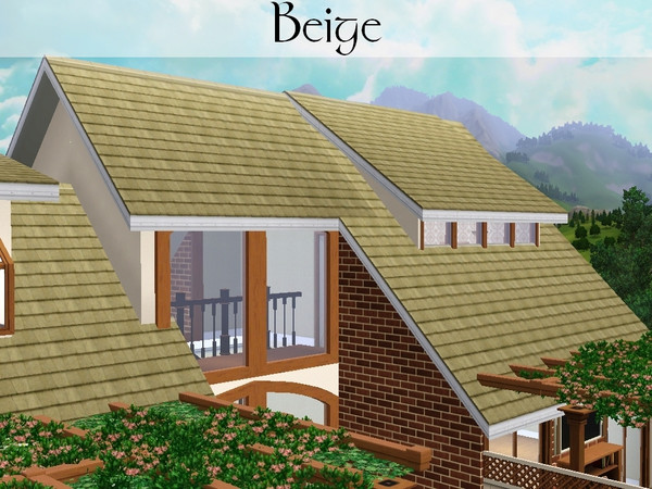 Sims 3 — Banlieu - Beige Slates by lilliebou — par lilliebou de TSR, TSRAA