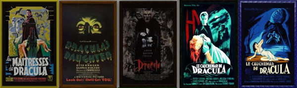 Sims 3 — Para_Vampires Set A7 by paramiti — Collectible Dracula Movie Posters 