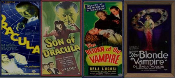 Sims 3 — Para_Vampires Set A8 by paramiti — Vintage Dracula and Vampire Movie Posters