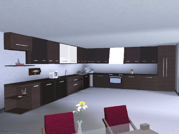 Sims 3 — drib_ydal_Kitchen_Set by drib_ydal — The idea of this kitchen set is to form a Mix and Match Collection. This