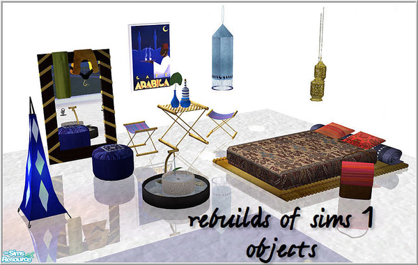 Sims 2 — sims1 rebuilds-part1 by Birgit43 — rebuilds of some of my favourite sims1 objects, designed by CosyCole, for