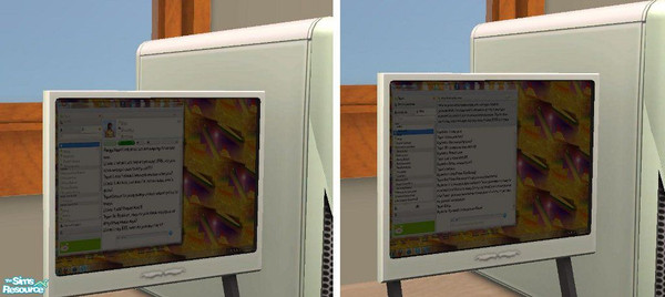 Sims 2 — Simlish Skype Default Replacement Chat Screen by TheNinthWave — This is a default replacement chat screen for