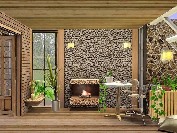 Sims 3 — Pattern - Brick 14 (Round Brick) by ung999 — Pattern - Brick 14 (Roung Brick)