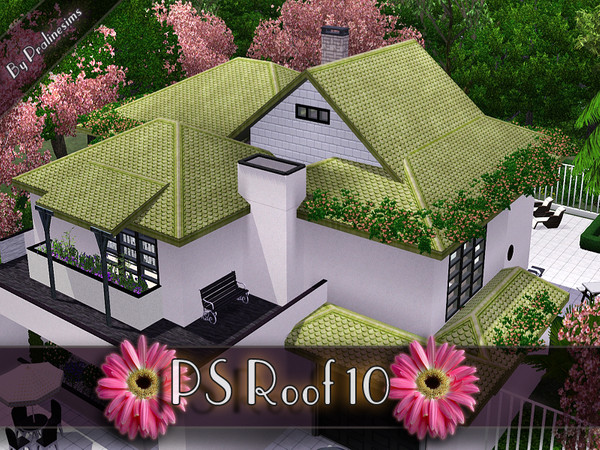 Sims 3 — Roof 10 by Pralinesims — By Pralinesims