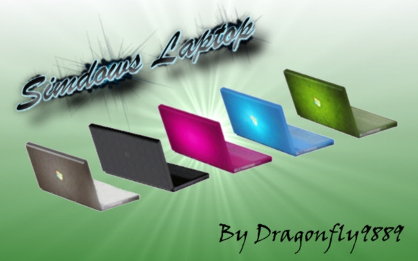 Sims 3 — Simdows Laptop by DragonFly9889 — Simdows makes the best computers in the world. Just try one of their new