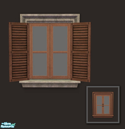 Sims 2 — Rejal Part 2 - Window 01 small by Murano — 